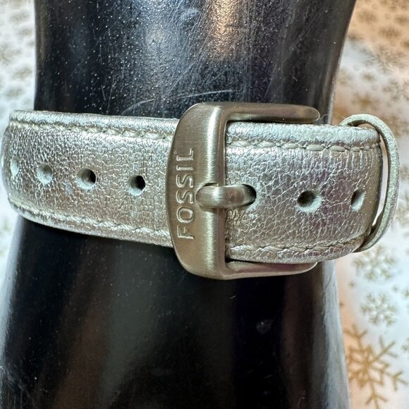 Fossil Tailor ES3912 Watch Women Leather Analog Dial Quartz New Battery Video‎ - Picture 9 of 11